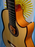 Guitarra Yacopi Media Caja Blanca c/corte